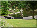 Fountain and lake, Williamson Park in LA1 3JU