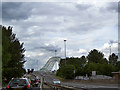 The southern approach to the Runcorn Bridge in WA7 1JX