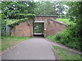 Bracknell: Pedestrian railway subway in RG12 9TY