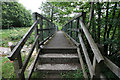 Footbridge over Apedale Beck in DL8 4EJ