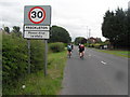 Entering Freckleton via Kirkham Road in PR4 1HS