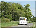 2010 : School bus on the way to Grittleton in SN14 6AQ