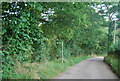 Footpath off Bowzell Lane in TN14 6PX