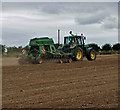 Seed Drilling near Bonby Top Farm in DN20 0NR