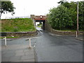Former railway bridge over Dryden Street in BB12 8RJ