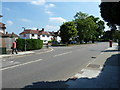 Approaching the junction of   Bushey Avenue and Towncourt Lane in BR6 8PA