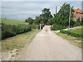 Track at Welton Le Wold in Welton Le Wold