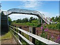 Railway footbridge, Annan in DG12 6SD