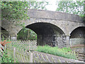 Road bridge over railway at Hawes station in DL8 3RA