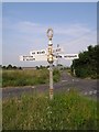 Road sign, Catfield in NR29 5AN