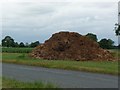 Muck heap on Low Lane in YO7 3BH