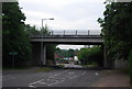 A11 bridge over Bluebell Rd, Eaton in NR4 7QL