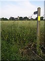 Footpath and church, Potter Heigham in NR29 5LR