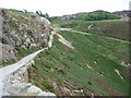 Path into the Sychnant Pass / Bwlch Sychnant in LL34 6TB