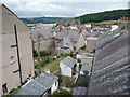 Conwy roofscape and gardenscape in LL32 8RT