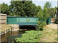 Longford River bridge with William IV 1834 sign in UB7 0EE