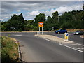 Junction of Tempsford Road and the Great North Road in MK44 3EN