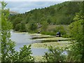 Fishing at Ogilvie Lake, Parc Cwm Darran in Darran Valley Community