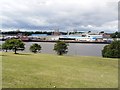 River Tyne from Hebburn Riverside Park in NE31 1UU