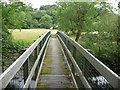 Footbridge over the Afon Elwy in LL22 9EA