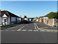 Looking from London Road into Victoria Avenue in PO6 1BS