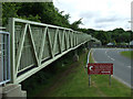 Kip Village footbridge in PA16 0EZ