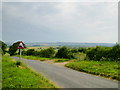 View from Wydale Lane towards the Yorkshire Wolds in YO13 9DD