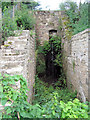 Wheelpit of old mill in BA2 1PL