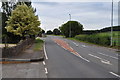 A48 road junction in NP26 3AG