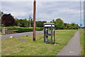 Telephone kiosk at Llanbedr in NP18 2AG