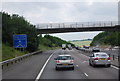 Footbridge across the M11 in CB11 4LQ