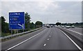 M11, approaching junction 8 in CM23 5QS