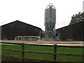 Silos at the chicken farm in GL17 0JQ