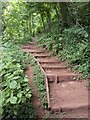 Steps on the coast path, Watcombe in TQ1 4SG
