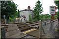 Bridleway level crossing with crossing keeper's cottage in RH12 4QD