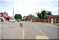Junction of Gurney Rd and Grove Avenue in New Costessey Ward