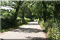 Cullompton: lane to Lower Upton in EX15 1GY