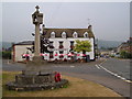 Kings' Stanley: War Memorial and King's Head in GL10 3PN