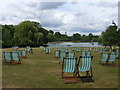 Regent's Park deckchairs in NW1 4RB