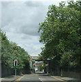 Railway bridge over Woodlands Road, Gillingham in ME7 2RL