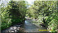 Llynfi river, just before it joins Ogmore river, Aberkenfig in CF32 9RN