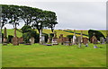 An older corner of Maryport Cemetery in Maryport North Ward