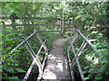 Footbridge over the Bell Brook in CV37 0EY