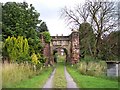 Medieval gatehouse at Bradlegh Old Hall in WA5 4PA
