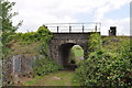Railway bridge over footpath in NP16 5SS
