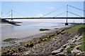 River Wye estuary and M48 Wye road bridge in NP16 5SS