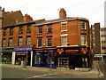 Georgian buildings on Derby Road in NG7 1AA