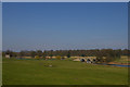 Kedleston Hall: parkland and ornamental bridge from the front of the Hall in DE22 5JH