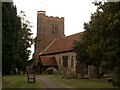 All Saints church, Nazeing, Essex in EN9 2DN