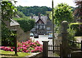 View down Church Street from the churchyard in S45 0AE